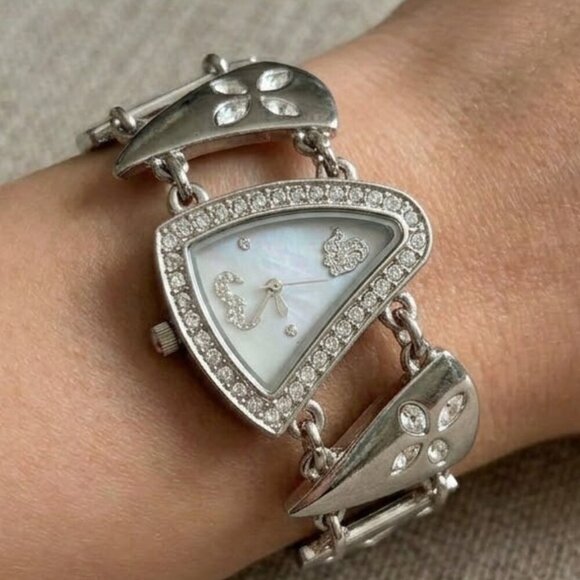 Accessories - Elegant Silver and Pink Women's Watch